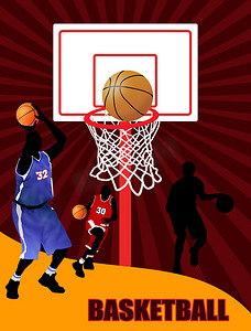 篮球广告海报