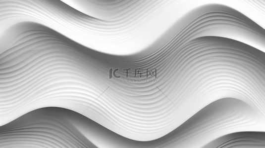 白色抽象背景，以3D纸张风格呈现。