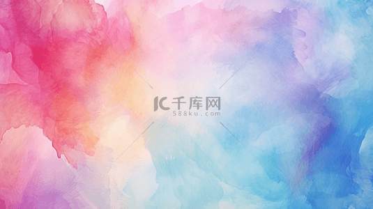 Copy space pastel watercolor background的中文翻译为：可复制空间的粉彩水彩背景。