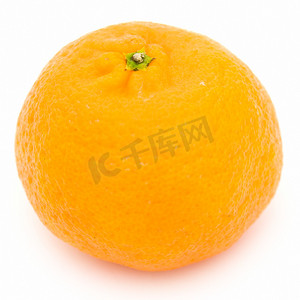 一个大橘子