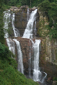 兰博达瀑布，锡兰