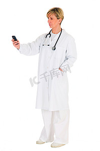 医生用手机