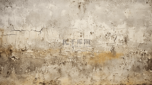 墙裂开背景图片_破旧的白色自然水泥或石材老纹理，作为复古图案墙的背景。