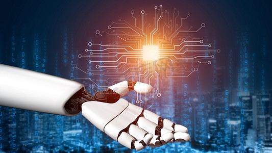 未来机器人人工智能革命性AI技术理念