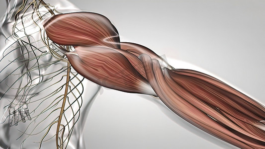 手臂肌肉和肌腱 人体肌肉解剖