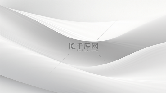 白色简背景图片_3D风格的白色线条在灰色背景设计中。
