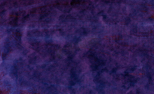 手绘水粉紫色抽象背景。