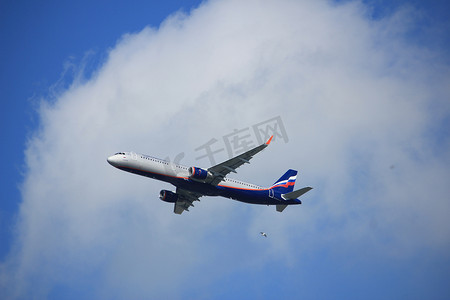 荷兰阿姆斯特丹 — 2017 年 9 月 23 日：VP-BFK Aeroflot