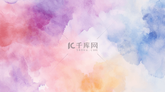 Copy space pastel watercolor background的中文翻译为：可复制空间的粉彩水彩背景。