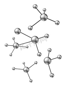 分子摄影照片_分子