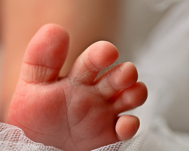 穆斯乔麦克马斯特工作室拍摄的婴儿脚部照片