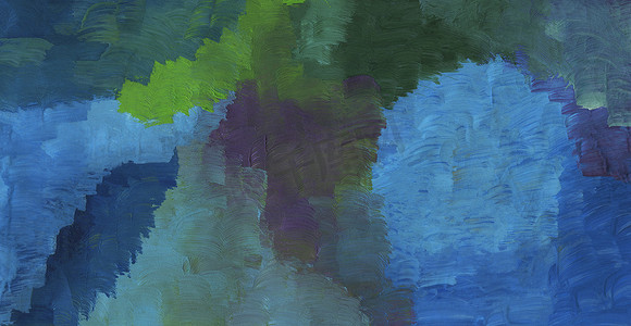彩色手绘水粉抽象纹理背景。