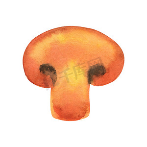 一块炸蘑菇。