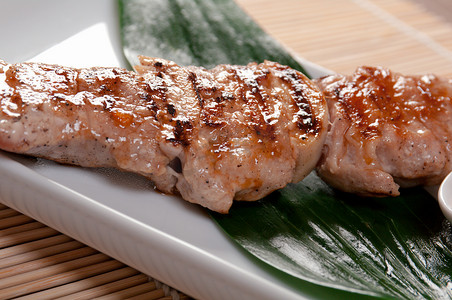 日式鸡肉串、烤鸡肉串