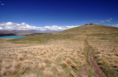 新西兰约翰山天文台和特帕科湖