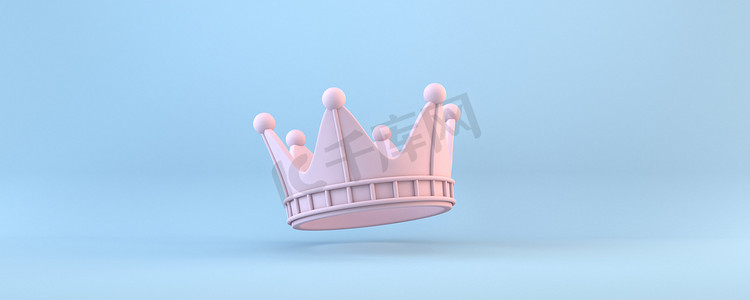 粉色皇冠3D