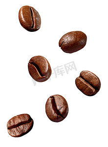 咖啡豆棕色烘焙咖啡因浓缩咖啡种子