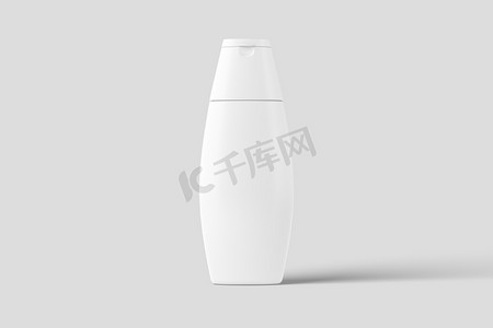 化妆品包装瓶罐 3D 渲染白色空白样机