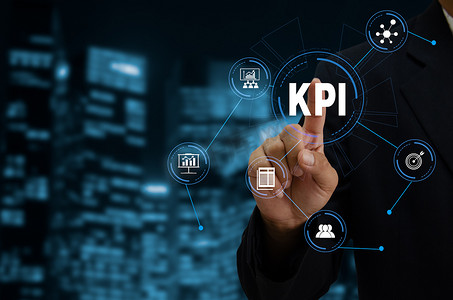 成功摄影照片_KPI 关键绩效指标 业务数据分析和工作成功