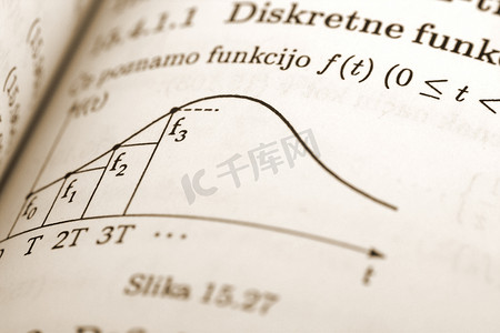 书数学摄影照片_数学