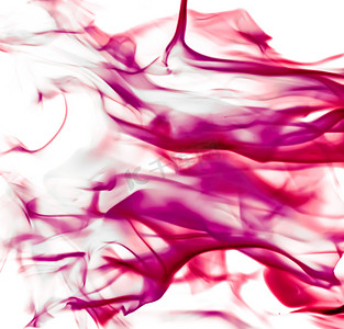 抽象波浪背景，设计的红色元素