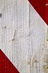 条纹白色红色摄影照片_抽象生锈的木材意大利伦巴第白色红色条纹