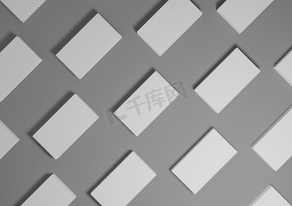 深石墨灰色、黑白、3D 渲染最小、简单、现代的顶视图平躺产品展示从上方背景与重复的方形支架图案