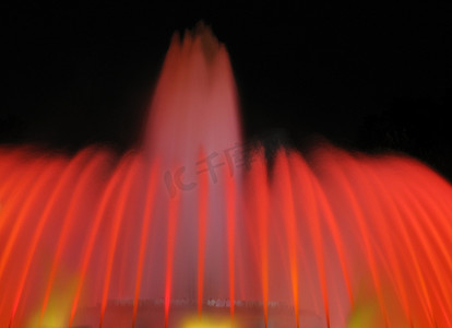 限时特惠卡摄影照片_蒙特惠奇山魔法喷泉