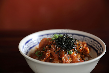 猪肉泡菜米饭日本料理