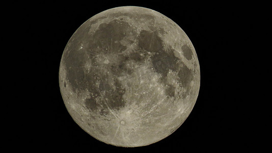 满月可爱天文学月光特写