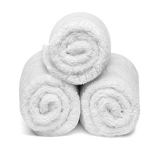 毛巾棉质浴室白色水疗布纺织品