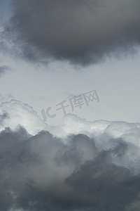 模板大气摄影照片_Cloudscape 乌云气氛模板背景