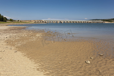 埃布罗水库，布尔戈斯，卡斯蒂利亚莱昂，西班牙