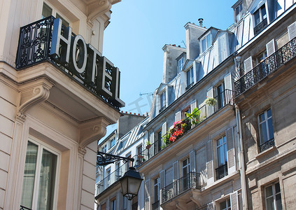 巴黎的酒店和建筑