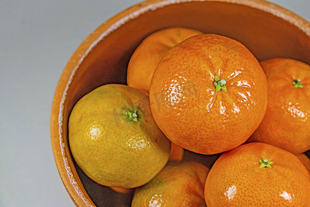 冬季富含维生素C的柑橘类水果