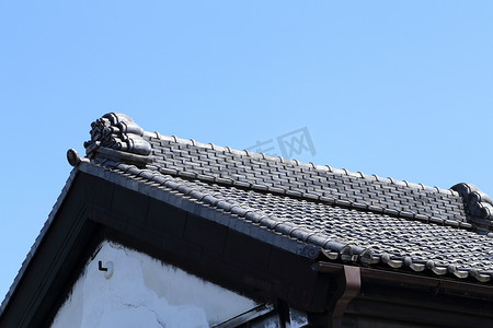 建筑学摄影照片_传统日式屋顶