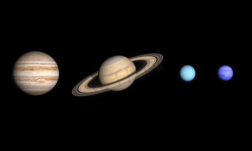 行星木星土星天王星和海王星
