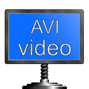图标 AVI 视频