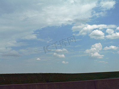 大平原摄影照片_堪萨斯州的大平原