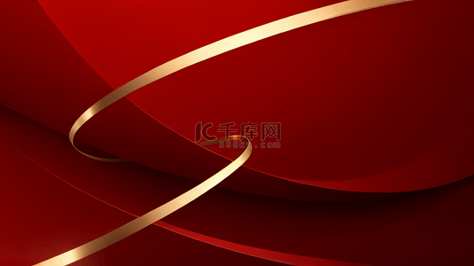 抽象红色背景图片_商务邀请函闪亮红金质感背景