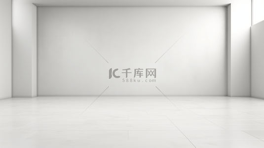 简约地板背景背景图片_有产品展示的抽象白色工作室背景，空房间带有窗户的阴影，并具有模糊的背景。