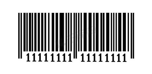 条码。