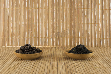 咖啡豆或茶叶