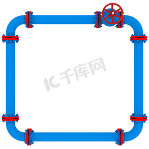 管道和阀门的横幅