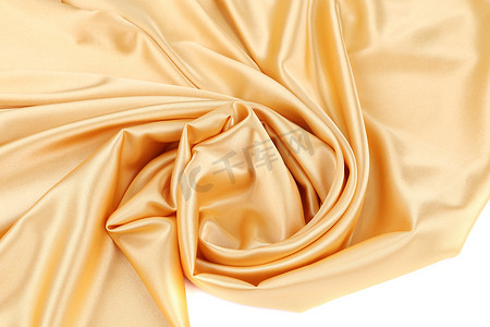 金色丝绸漩涡。