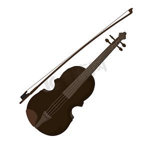 小提琴插图