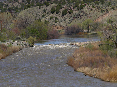 科罗拉多州/新墨西哥州边境的格兰德河