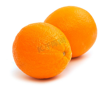 味美价廉摄影照片_两个橙子
