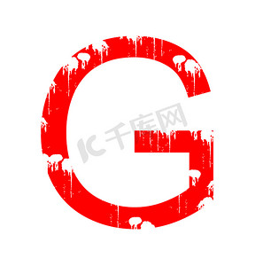 字母G摄影照片_字母G