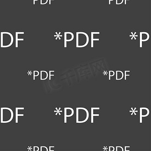 PDF 文件文档图标。